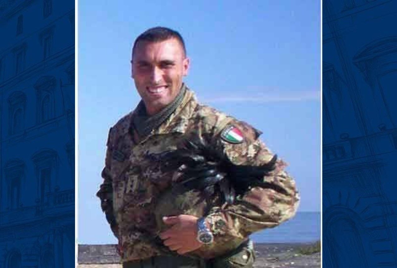 8 juin 2013 : Major Giuseppe La Rosa, Médaille d'Or pour Valeur Militaire