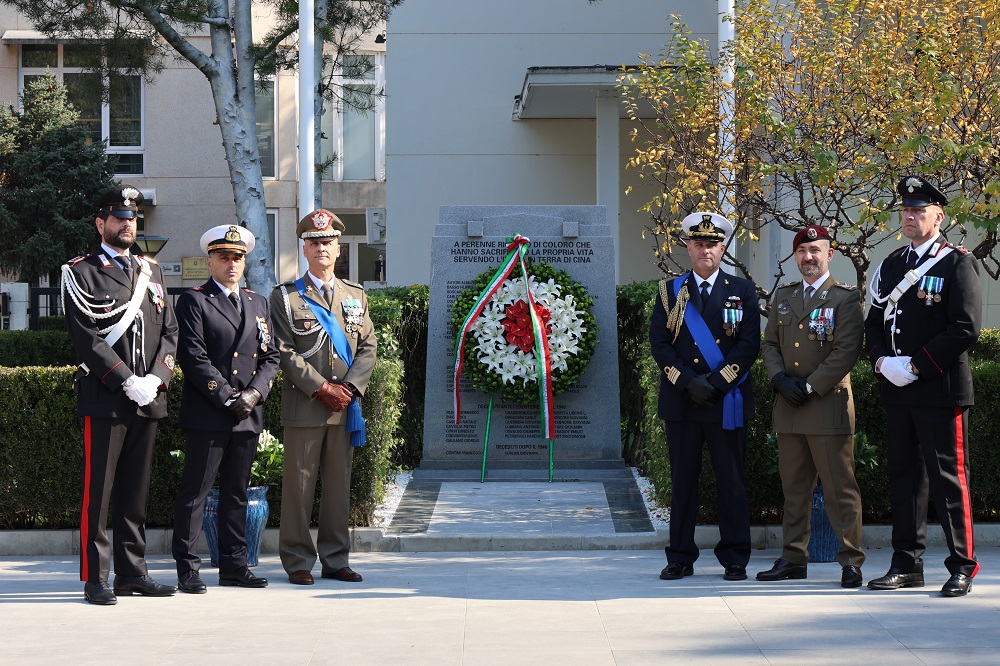 Cerimonia commemorativa in Cina