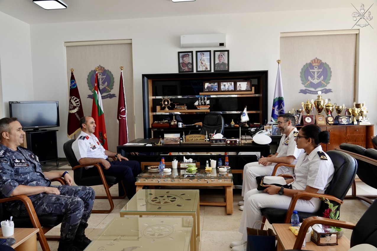 Nave Fasan sosta ad Aqaba