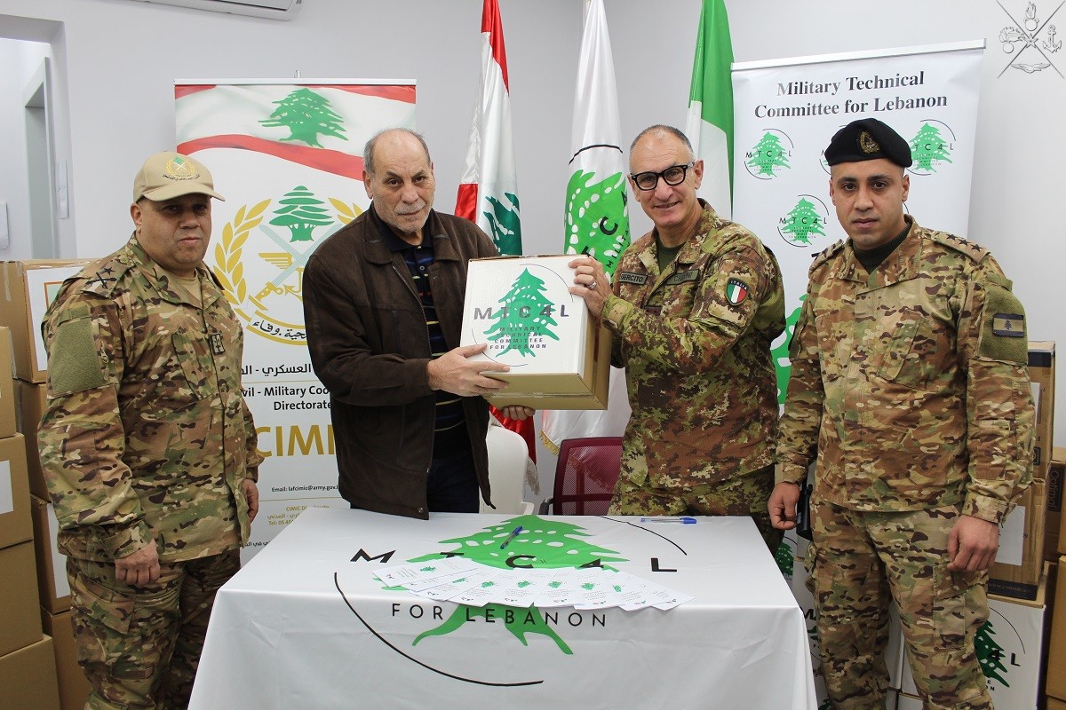 MTC4L: donazione di materiale sanitario a favore della comunità di Haret Saida
