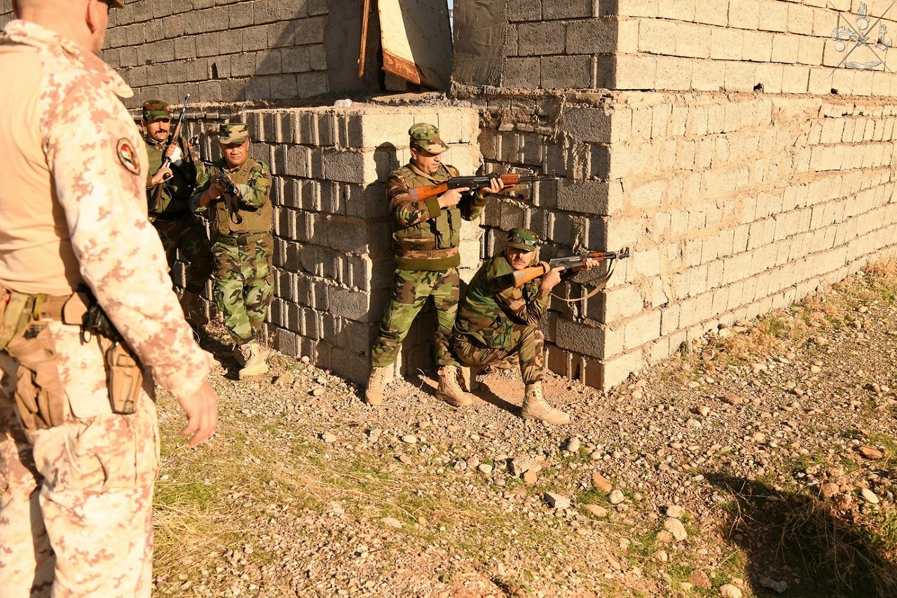 Erbil: 18° corso “Close Quarter Battle”