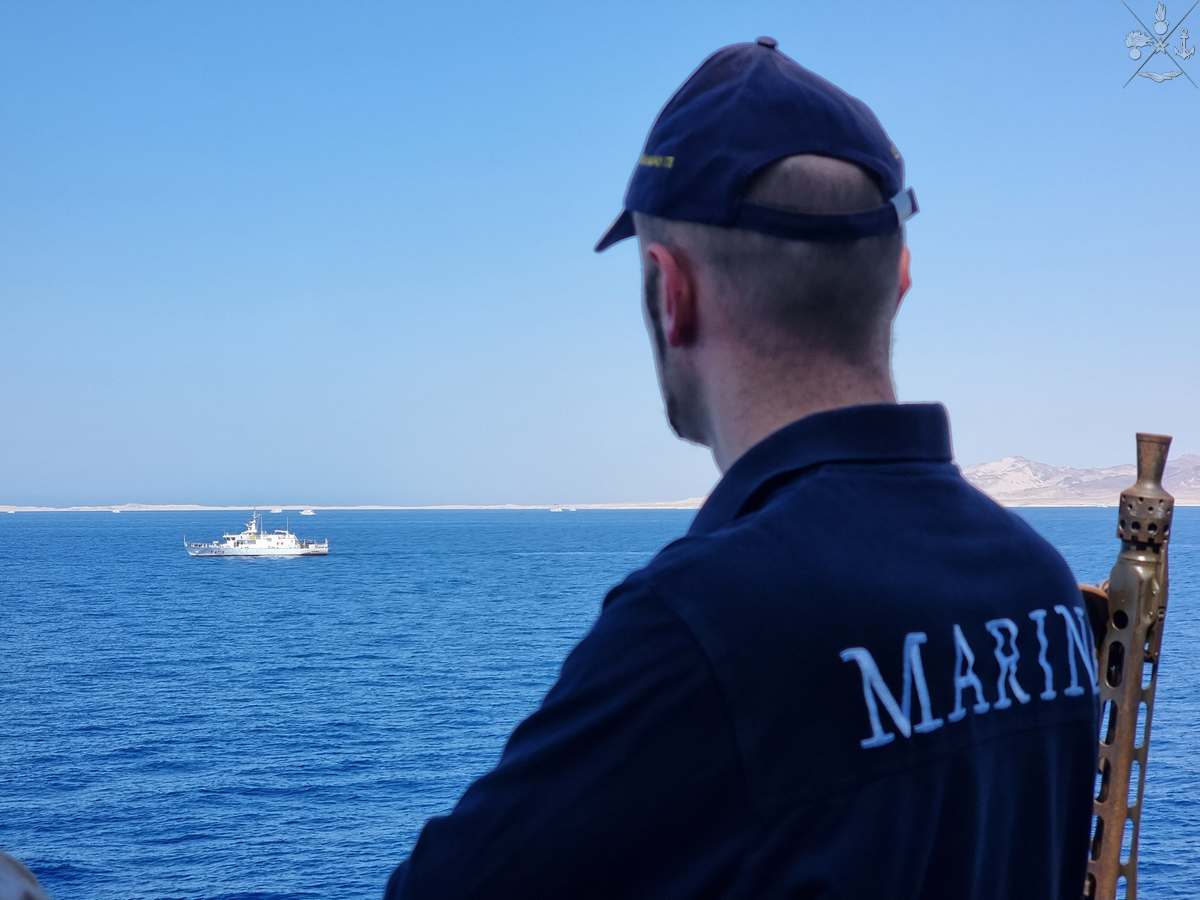 EMASoH: addestramento congiunto a bordo di Nave Rizzo