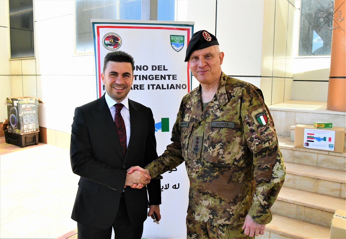 Iraq: il Contingente italiano supporta la popolazione curda