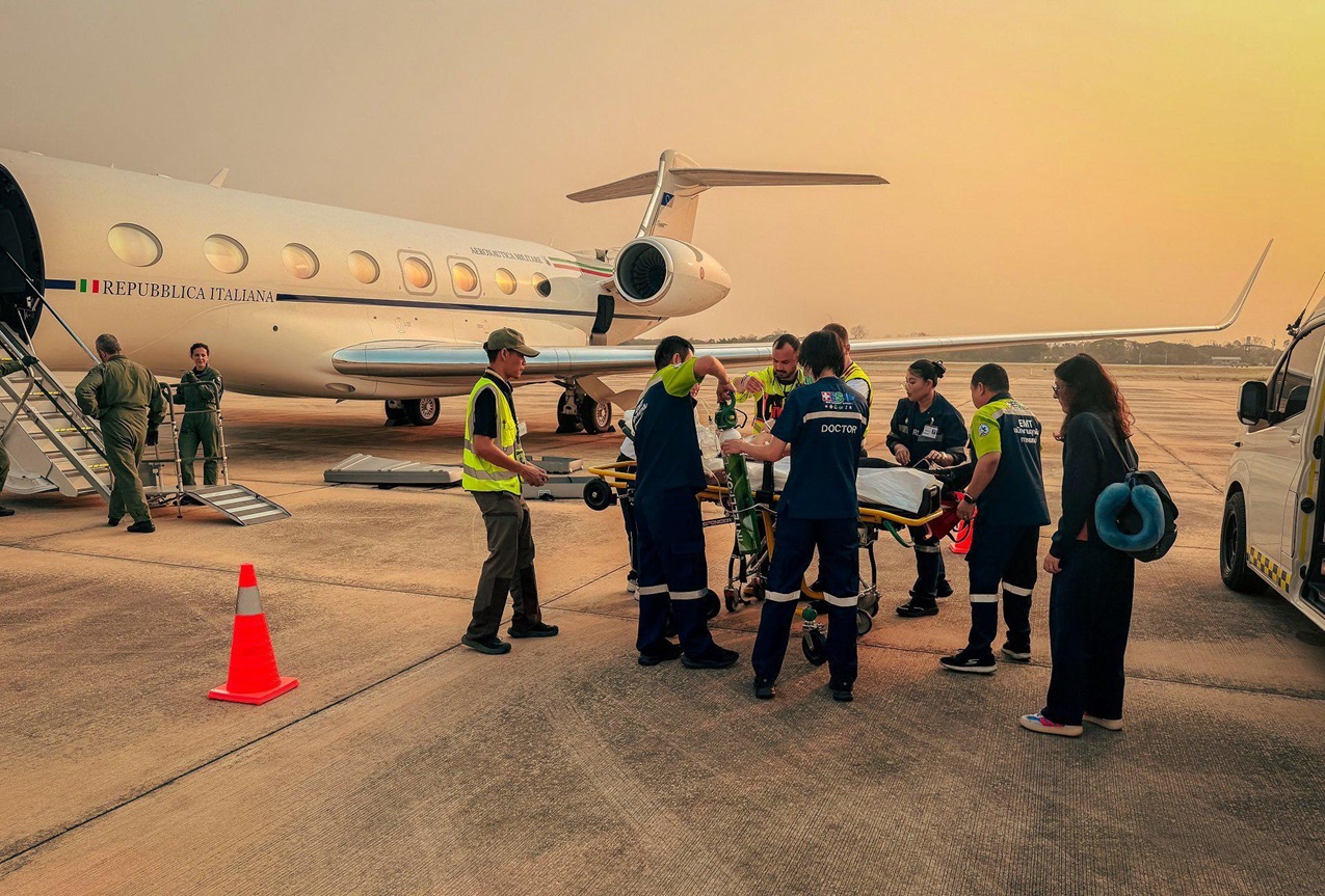 Aeronautica Militare: volo speciale per rientro di un cittadino italiano dalla Thailandia 