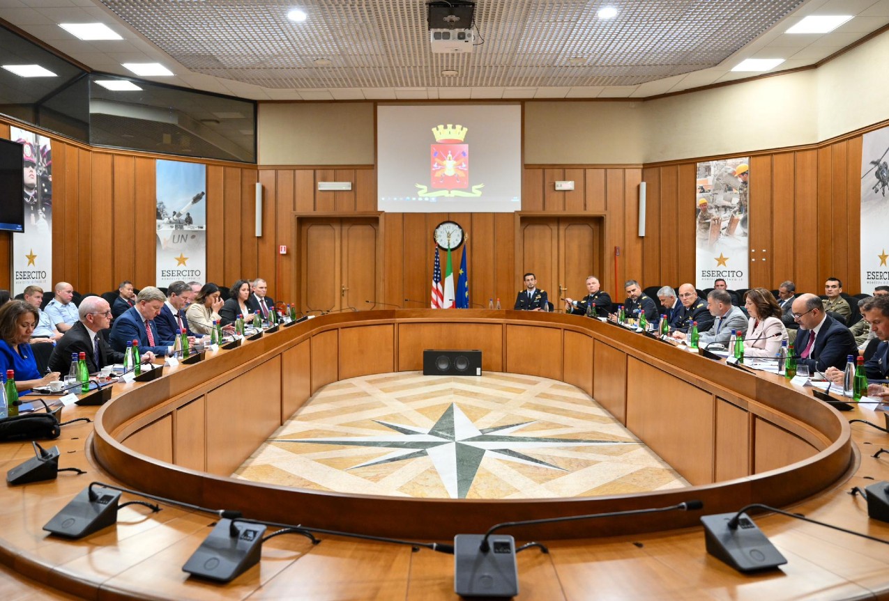 Il SSSD Rauti riceve una delegazione del Congresso USA