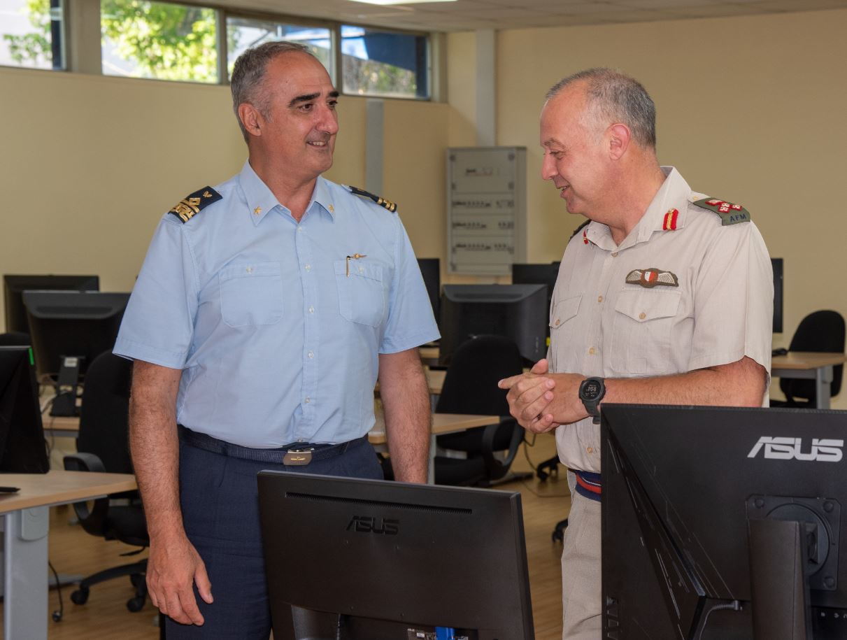 Corso ARS-ComSAC Gen.B MORA ed il ComAFM BG O'Neill
