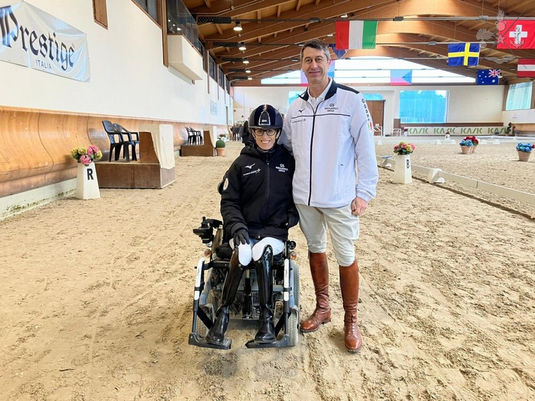 GSPD: 4 vittorie per l'atleta Sara Morganti nel Paradressage