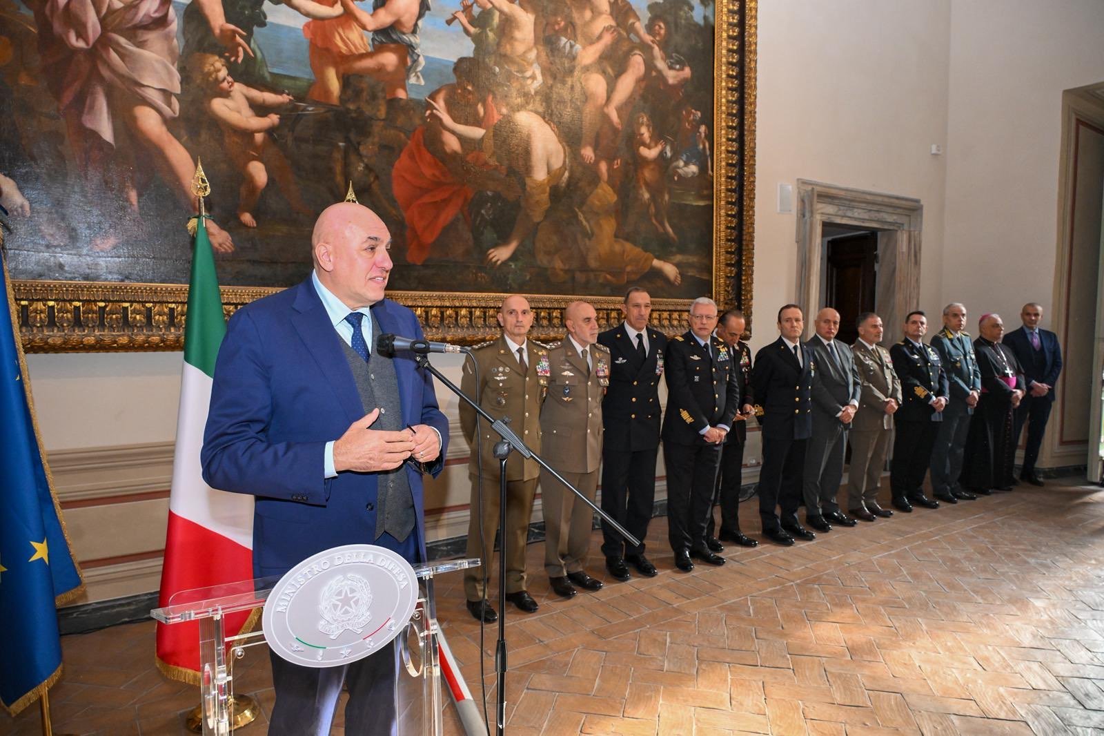 Scambio di auguri per le festività natalizie