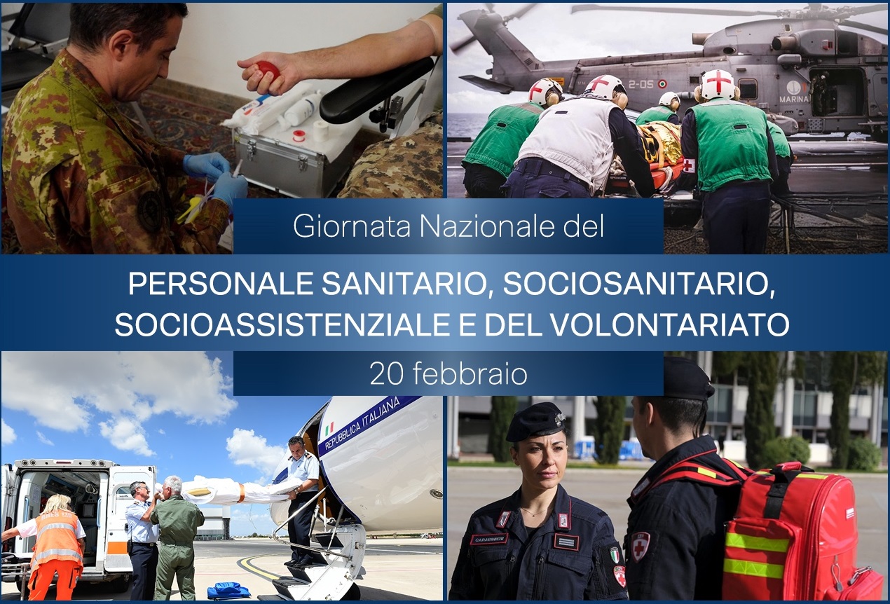 Giornata nazionale del personale sanitario e sociosanitario, del personale assistenziale, socioassistenziale e del volontariato Giornata nazionale del personale sanitario e sociosanitario, del personale assistenziale, socioassistenziale e del volontariato
