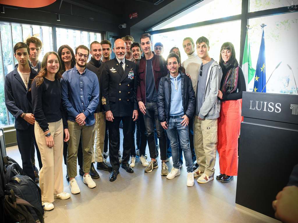 Luiss: Lectio Magistralis del Capo di SMD Amm. Cavo Dragone