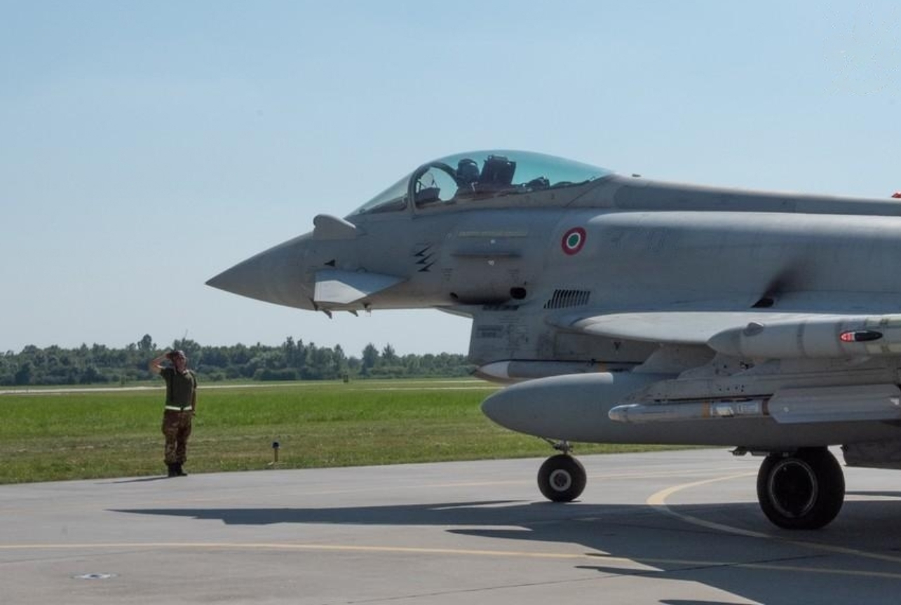 Polonia: gli Eurofighter dell’Aeronautica Militare rientrano in Italia dopo 4 mesi
