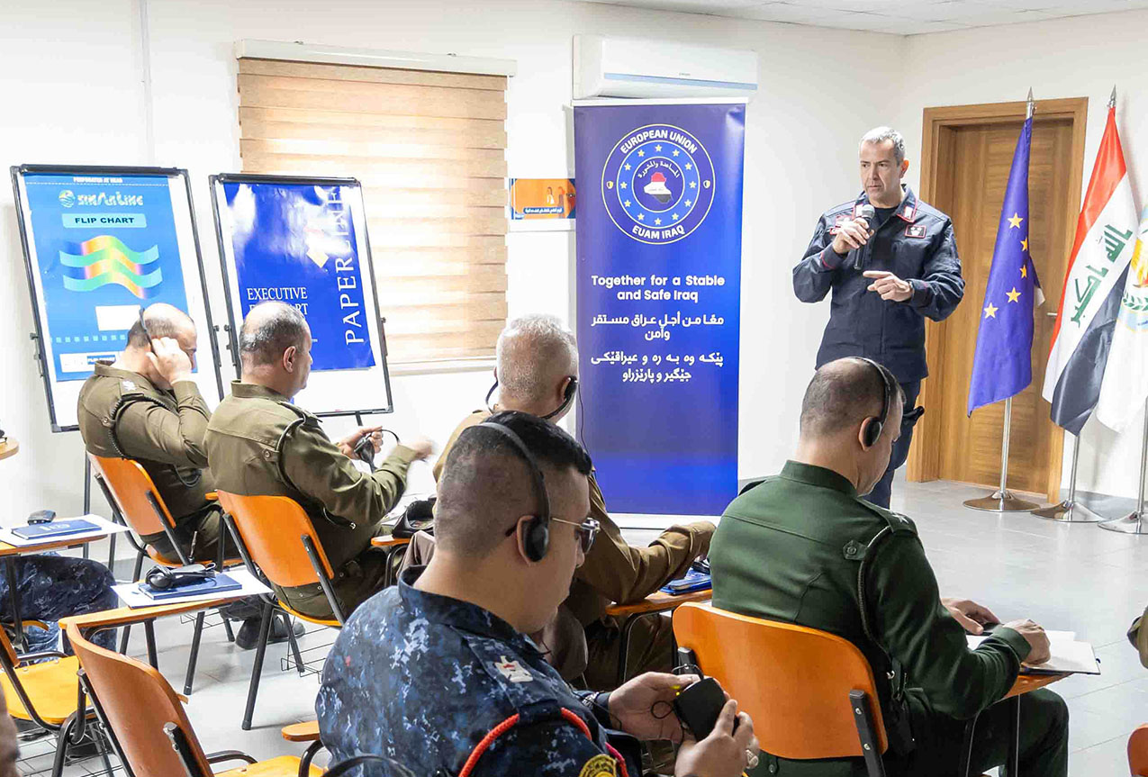 Iraq: workshop su “Analisi tecnico-scientifica di scene complesse del crimine”