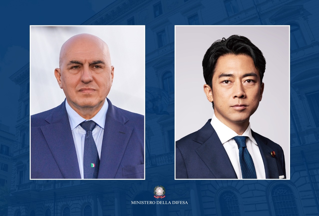 Colloquio tra il Ministro Crosetto e il collega giapponese Shinjirō Koizumi