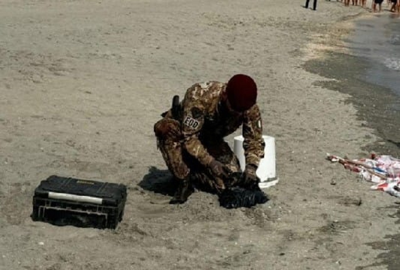 Esercito: disinnescato un ordigno bellico a Milano Marittima