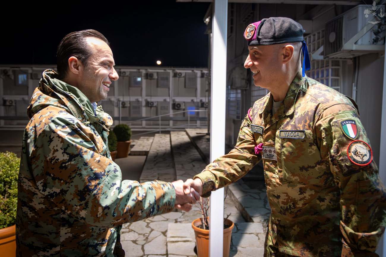 Kosovo: autorità politiche e di governo di Albania e Macedonia del Nord in visita al RC-W