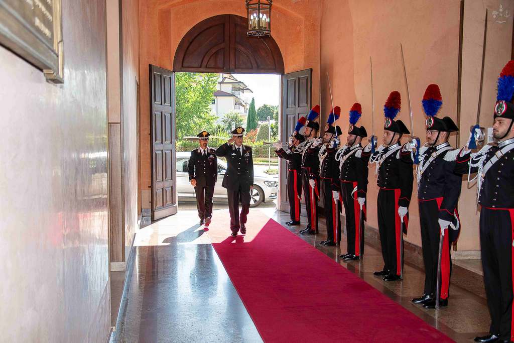 Il Vicecomandante Generale dei Carabinieri visita il CoESPU