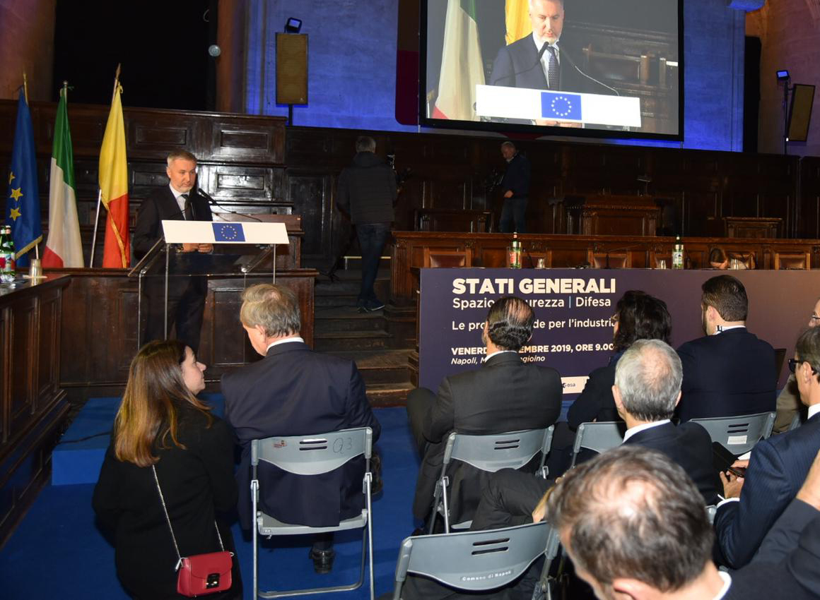Il Ministro Guerini agli Stati Generali di Spazio, Sicurezza e Difesa Il Ministro Guerini agli Stati Generali di Spazio, Sicurezza e Difesa