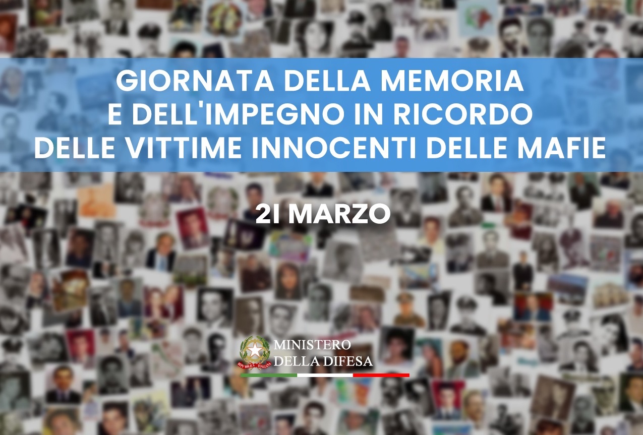 Giornata della Memoria e dell'Impegno in ricordo delle Vittime innocenti delle mafie Giornata della Memoria e dell'Impegno in ricordo delle Vittime innocenti delle mafie