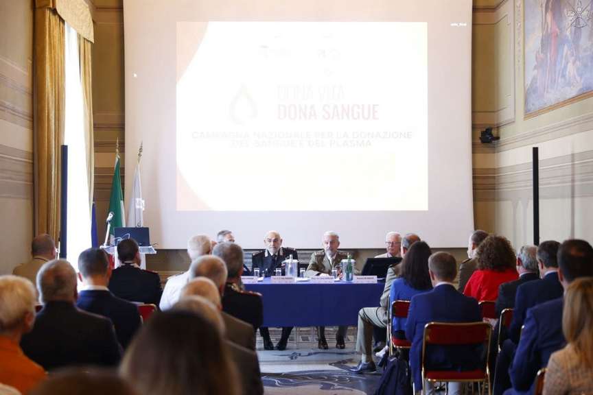 Le Forze Armate per la Giornata Mondiale del donatore di sangue