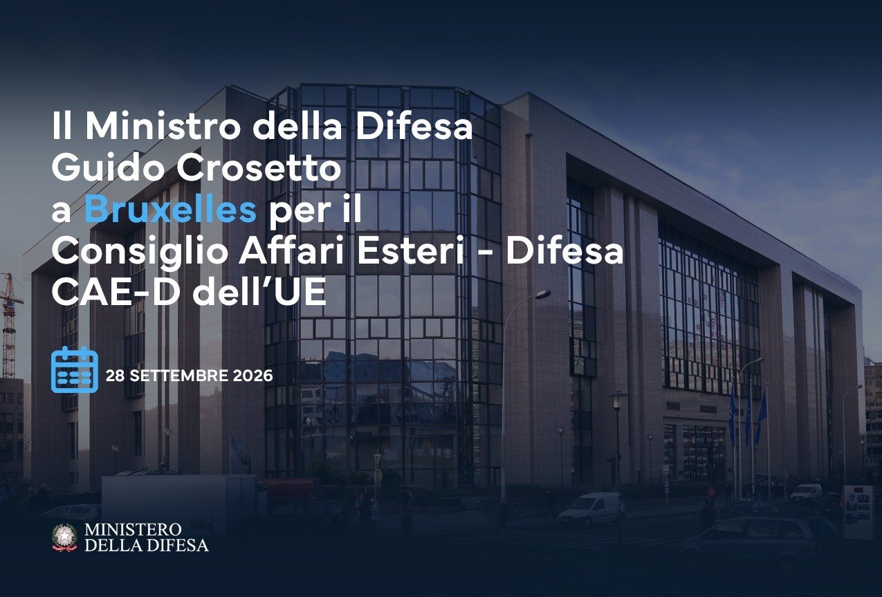 Minister Crosetto in Brussels for the Foreign Affairs Council – Defence