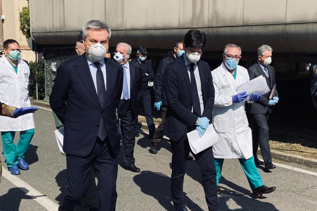 Al Celio nasce l'Hub Covid-Hospital da 120 posti Al Celio nasce l'Hub Covid-Hospital da 120 posti