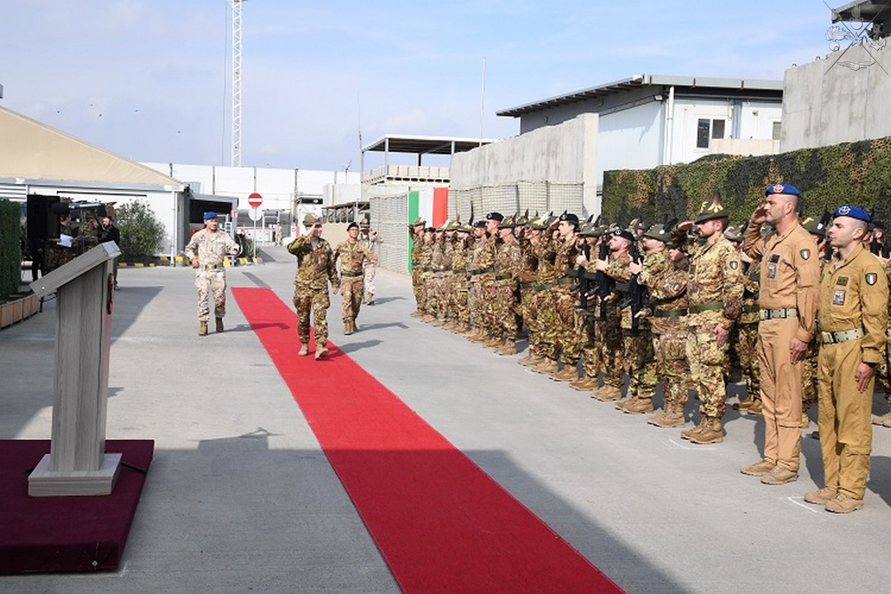Prima Parthica: il Colonnello Stefano Salvadori cede il comando al parigrado Francesco Serafini