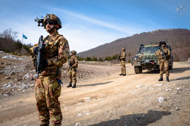 KFOR: incremento dei pattugliamenti sul territorio