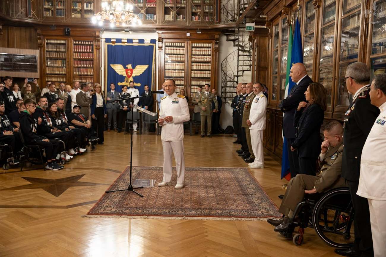 Il Ministro della Difesa incontra gli atleti olimpici e paralimpici della Difesa che hanno partecipato a Parigi 2024