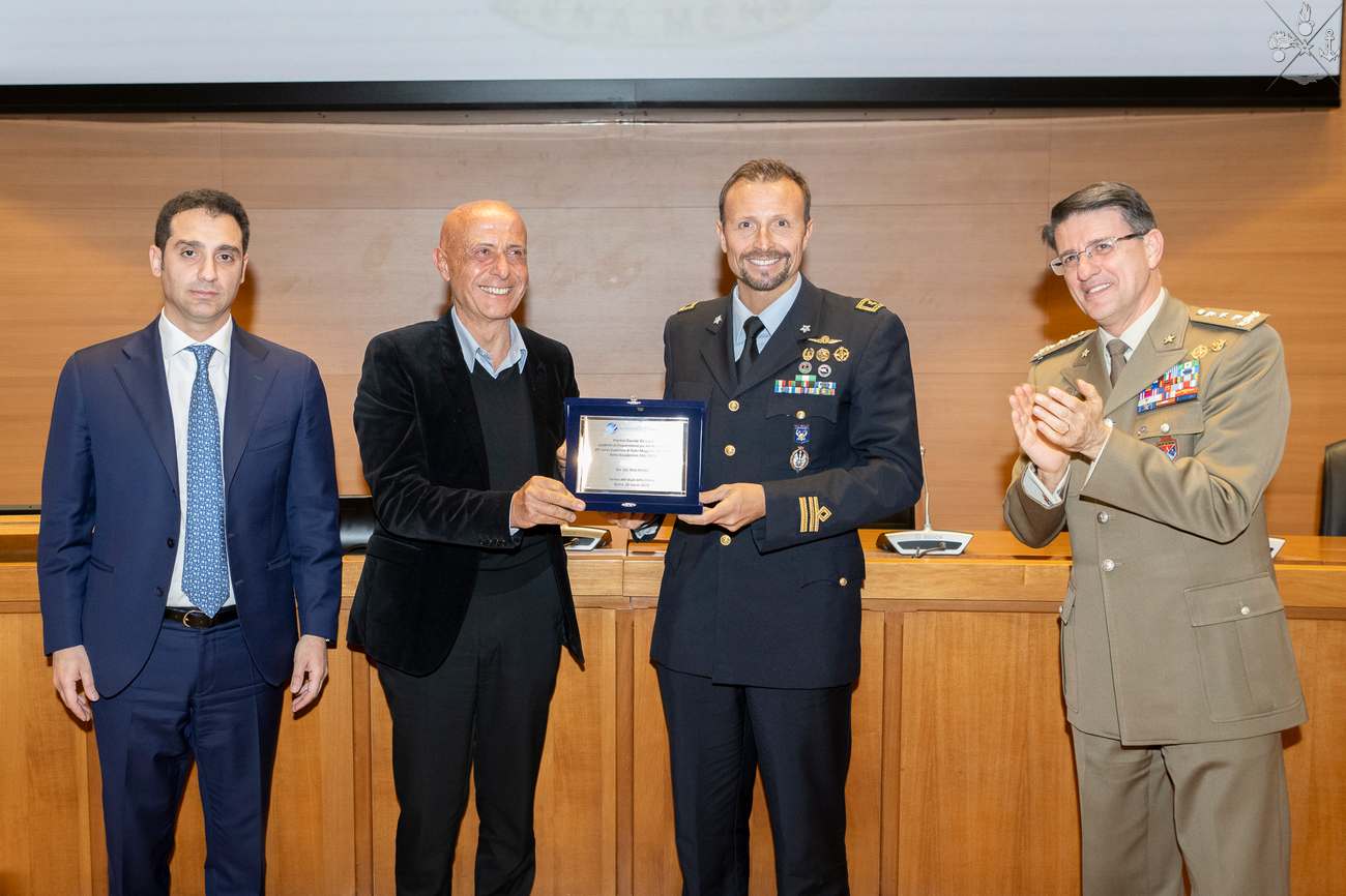 Conferito al Tenente Colonnello Rino Russo il Premio Davide De Luca