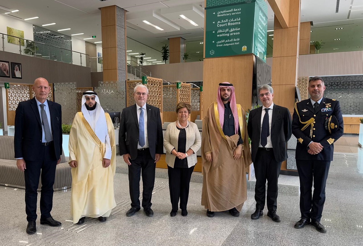 Consiglio della Magistratura Militare: cooperazione internazionale in Arabia Saudita Consiglio della Magistratura Militare: cooperazione internazionale in Arabia Saudita