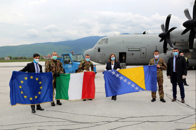 Missione in Bosnia: supporto sanitario per emergenza COVID-19