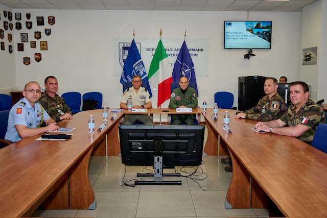 NATO DACCC: Visita dei National Military Representative di Francia e Olanda