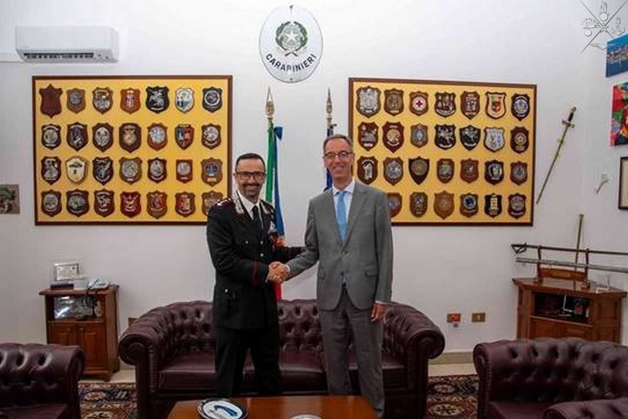 Il Comandante delle Missioni Civili dell’UE in visita al CoESPU