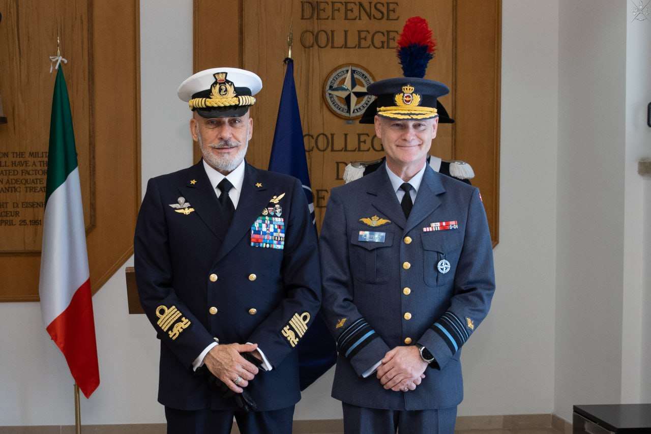 Ammiraglio Cavo Dragone al NATO Defense College