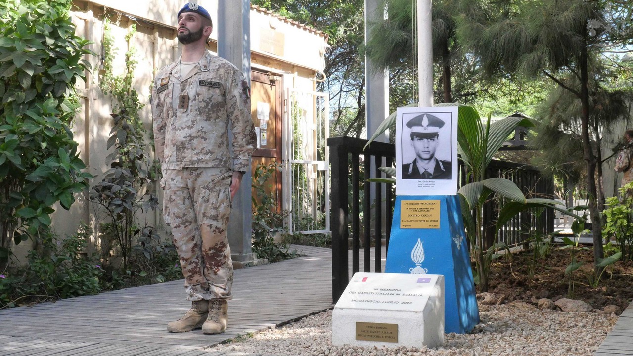 Somalia: Celebrato trentennale dalla morte del Ten. Giulio Ruzzi