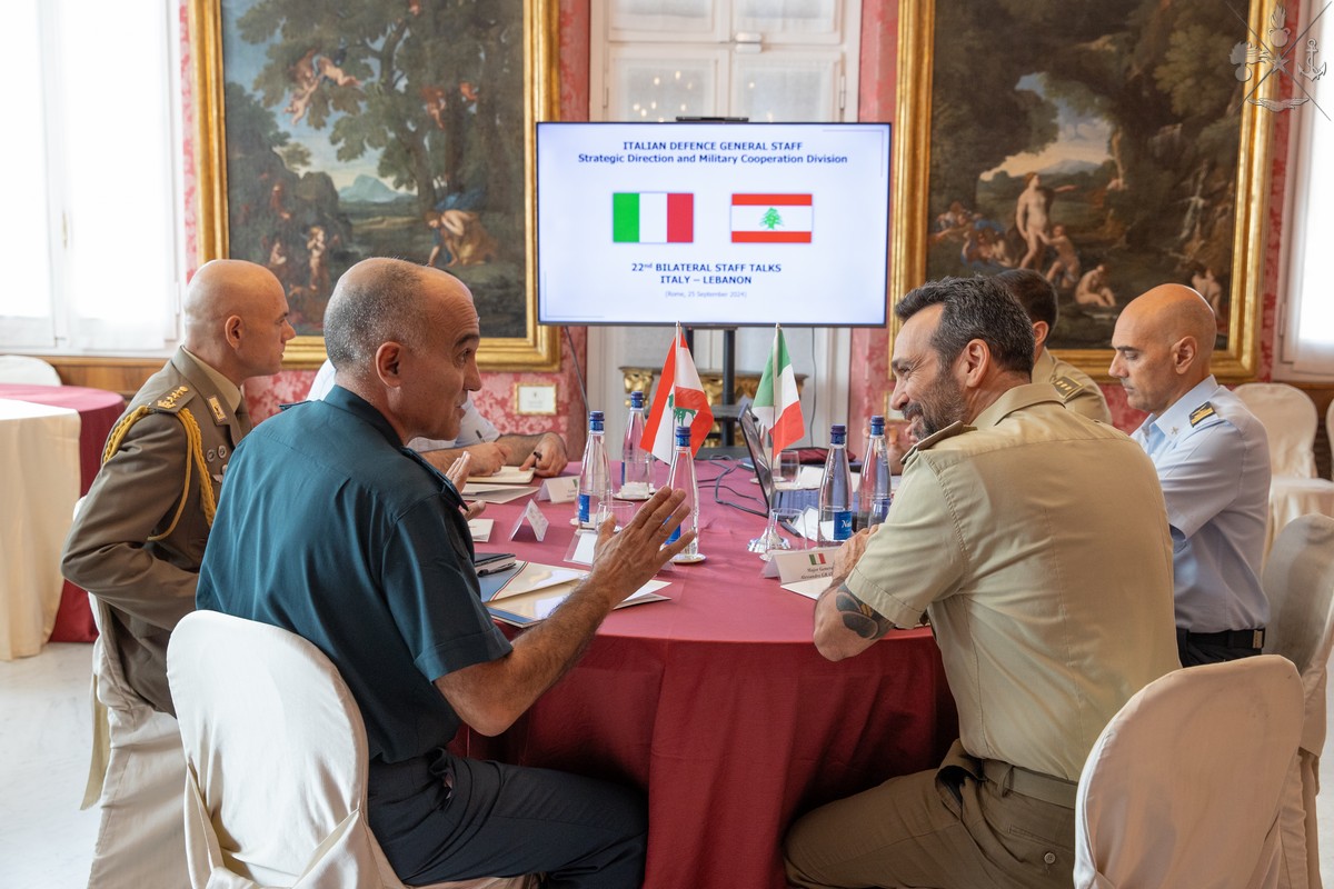 Difesa: 22ª Riunione Bilaterale Italia – Libano