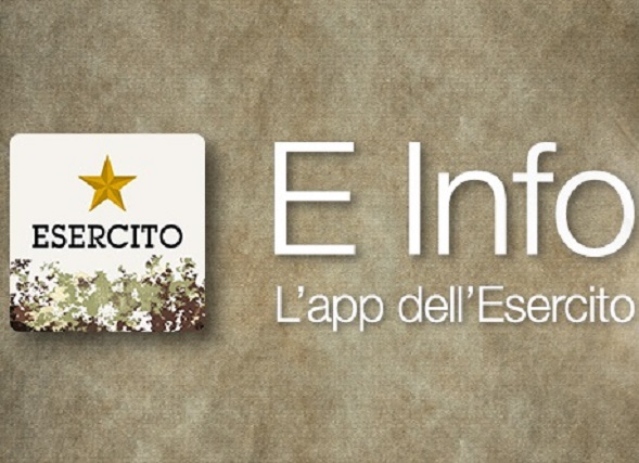 Esercito Italiano: lanciata E Info, la nuova Web App Esercito Italiano: lanciata E Info, la nuova Web App