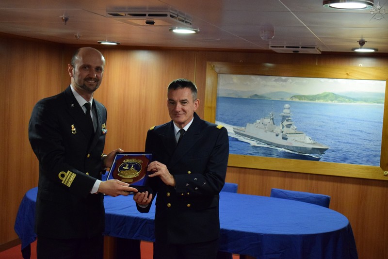 Nave Rizzo all'esercitazione HEMEX ORION