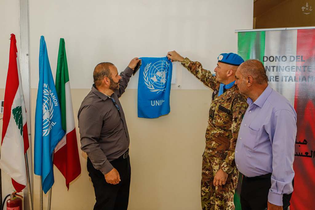 UNIFIL: inaugurati impianti fotovoltaici per la municipalita' di Kunin
