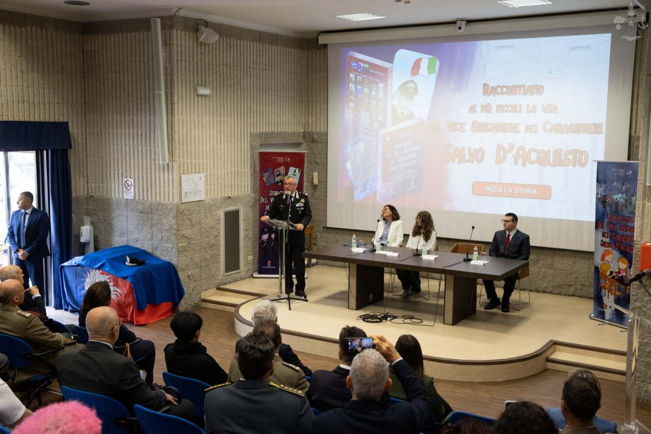 Presentato un progetto editoriale per la realizzazione di flashcards che raccontano la vita e la storia del Vice Brigadiere dei Carabinieri Salvo D’Acquisto