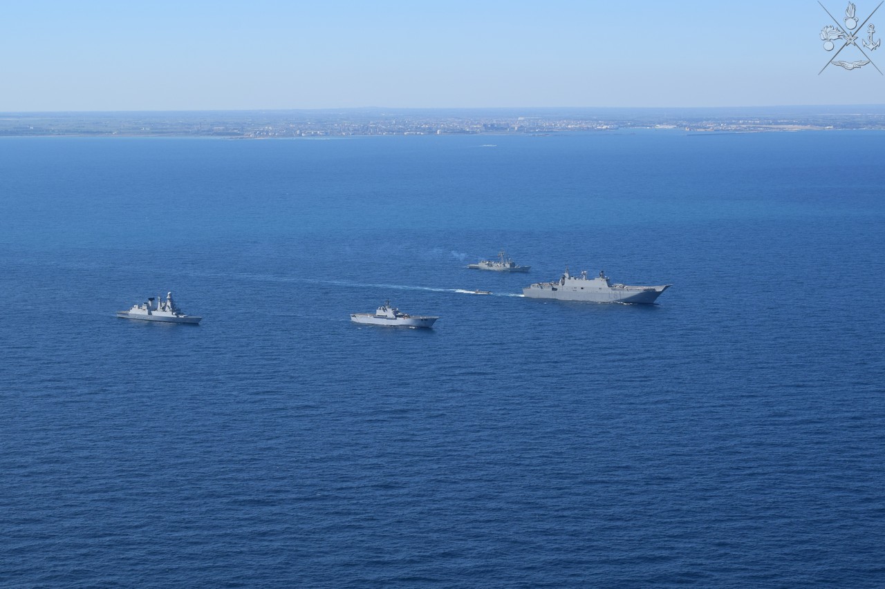 L’Amphibious Task Group italiano alla esecitazione Phibex 23-1