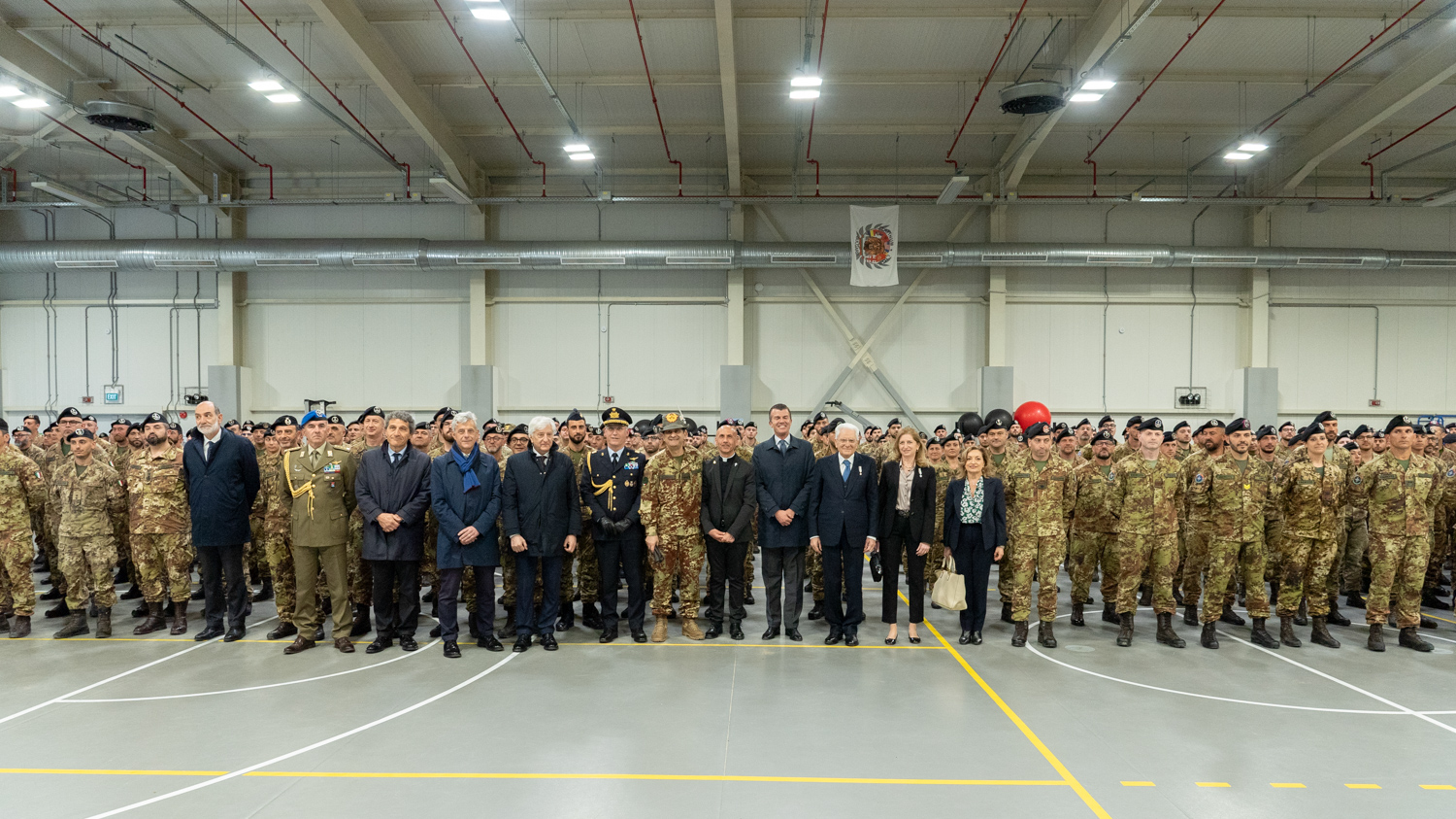 eVA Bulgaria: visita del Presidente della Repubblica Italiana - foto contingente italiano