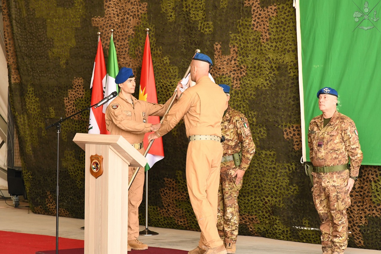 Erbil: cambio al comando dell’Airmobile Task Group “GRIFFON”