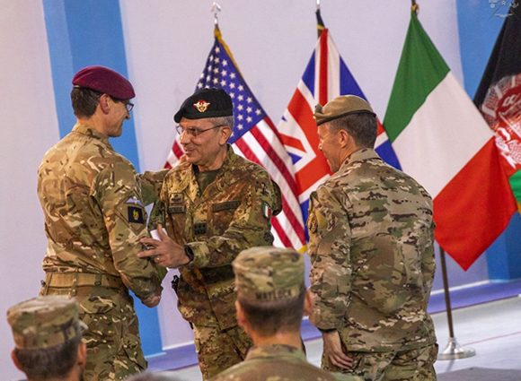 Afghanistan: Generale Camporeale cede l'incarico di DCOM RS Afghanistan: Generale Camporeale cede l'incarico di DCOM RS