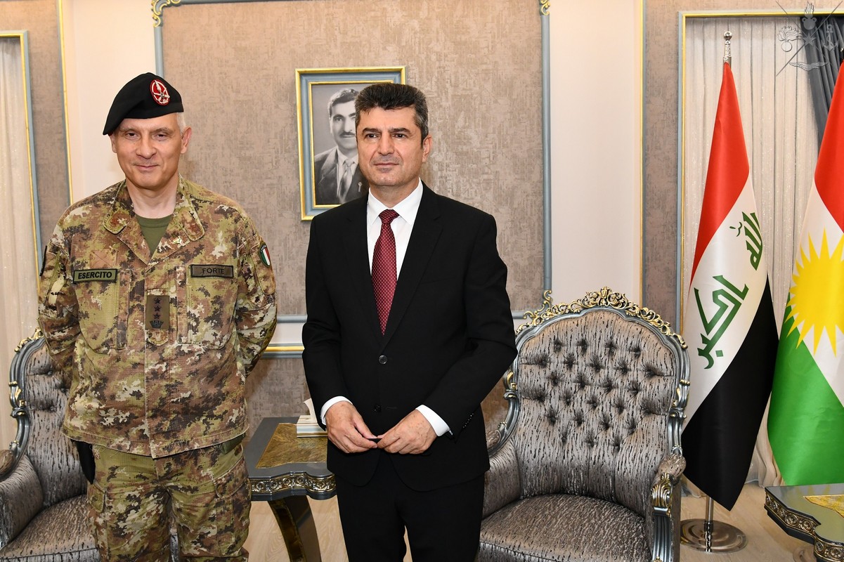 Prima Parthica: il Comandante del contingente italiano in Kurdistan incontra il Governatore di Dohuk