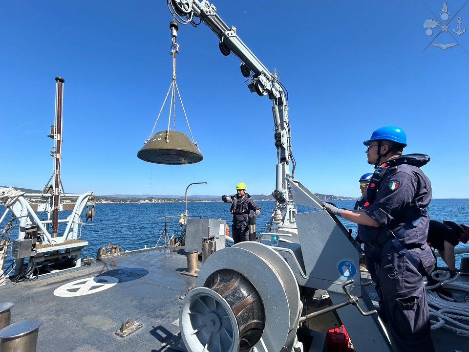 Olives Noires 24: il cacciamine Numana si addestra nell’esercitazione della Marine Nationale francese
