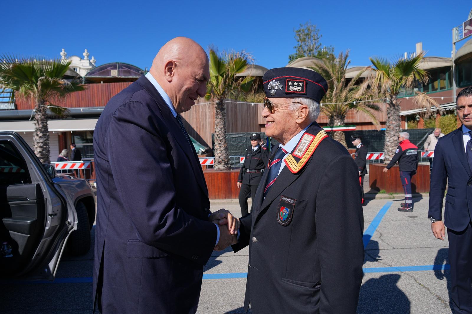 Il Ministro Crosetto a Rimini per il XXVI Raduno Nazionale dell’Associazione Nazionale Carabinieri