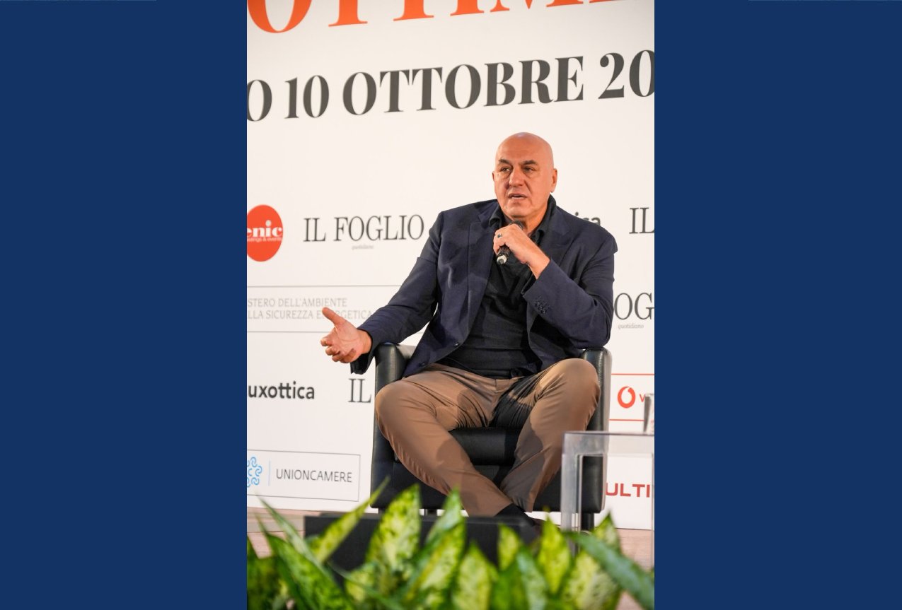 Minister Crosetto at the Festa dell’Ottimismo (Festival of Optimism)