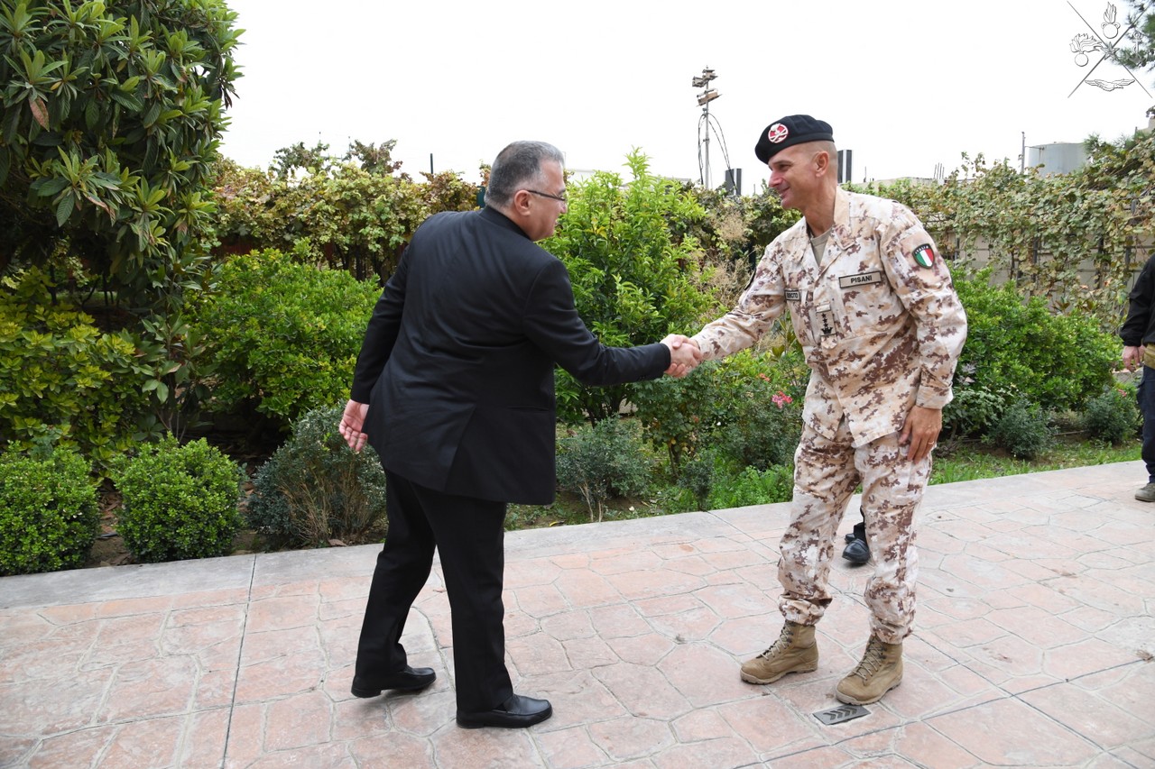 Il Comandante dell’ITNCC L visita l'Arcivescovado di Erbil