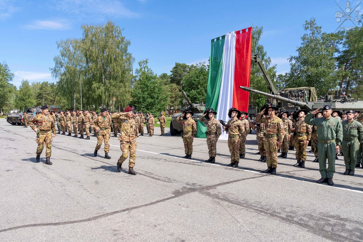 Cambio al comando del Task Group Baltic in Lettonia